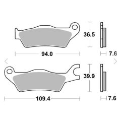 Brembo remblokken Road CC Carbon  07SU33CC BRAKE PADS