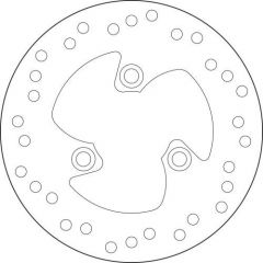 Brembo Serie Oro Fixed Remschijf 68B40716