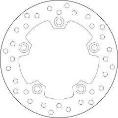 Brembo Serie Oro Fixed Remschijf 68B40727