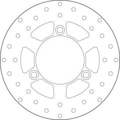 Brembo Serie Oro Fixed Remschijf 68B40729