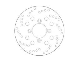 Brembo Serie Oro Fixed Remschijf 68B40741