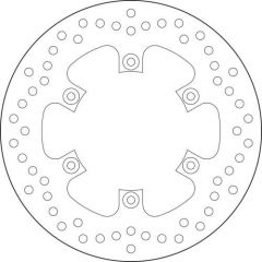 Brembo Serie Oro Fixed Remschijf 68B40746