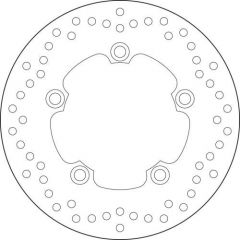 Brembo Serie Oro Fixed Remschijf 68B40750