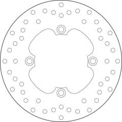 Brembo Serie Oro Fixed Remschijf 68B40780