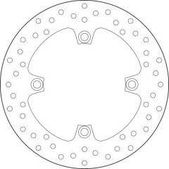 Brembo Serie Oro Fixed Remschijf 68B40783