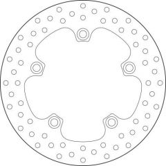 Brembo Serie Oro Fixed Remschijf 68B40785