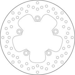 Brembo Serie Oro Fixed Remschijf 68B40793