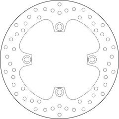 Brembo Serie Oro Fixed Remschijf 68B407A1