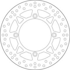 Brembo Serie Oro Fixed Remschijf 68B407B5