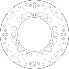 Brembo Serie Oro Fixed Remschijf 68B407C4