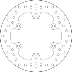 Brembo Serie Oro Fixed Remschijf 68B407E4