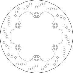 Brembo Serie Oro Fixed Remschijf 68B407E9