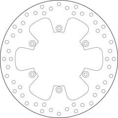 Brembo Serie Oro Fixed Remschijf 68B407F0