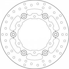 Brembo Serie Oro Floating Remschijf 78B408A6