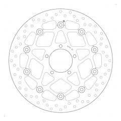 Brembo Serie Oro Floating Remschijf 78B408B3