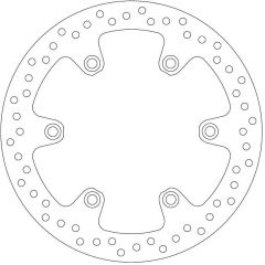 Ferodo Remschijf (FMD0010R) Voor