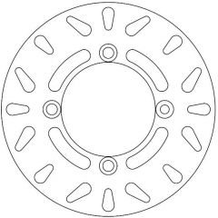 Ferodo Remschijf (FMD0107R) Achter