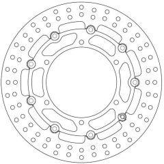 Ferodo Remschijf (FMD0126RX)