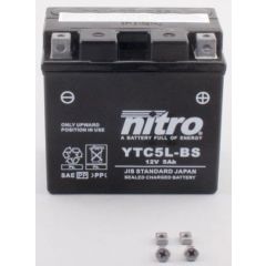 Nitro Gel Accu YTC5L-BS onderhoudsvrij