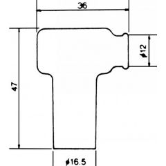 NGK bougiedop LB05EMH