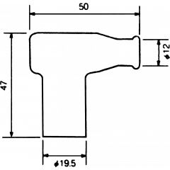 NGK Bougiedop TB-05EMA