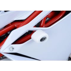 R&G Crash Protector valdoppen Aero No-Cut White