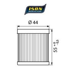 Ison Motorfiets Oliefilter 132