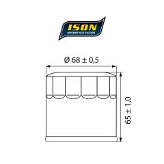 Ison Motorfiets Oliefilter 138