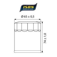 ISON olie filter 156