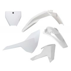 PLASTICS KIT 5 PCS HUSQVARNA WHITE