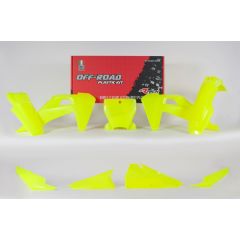 PLASTICS KIT 5 PCS HUSQVARNA NEON YELLOW