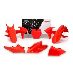 PLASTICS KIT 6 PCS W/LEFT AIRB FULL ORANGE