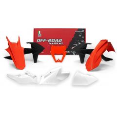 PLASTICS KIT 6 PC W/HEADL COV KTM ORA (OE)