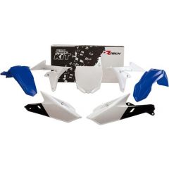 PLASTICS KIT 5 PCS YAMAHA BLUE-WHITE (OE)