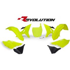 PLASTICS KIT 6PCS REV. W/O TANK Y NEON YELL