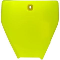 FRONT NUMBER PLATE HUSQVARNA NEON YELLOW