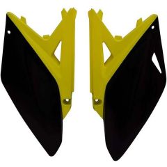 SIDE PANEL SUZUKI BLACK-YELLOW (OE)