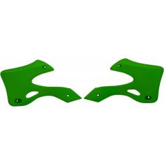 RADIATOR SCOOPS KAWASAKI GREEN (OE)