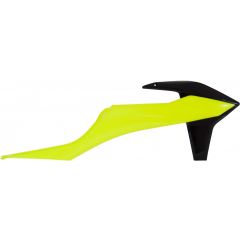 RADIATOR SCOOPS KTM NEON YELLOW-BLACK