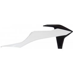 RADIATOR SCOOPS KTM WHITE-BLACK