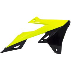 RADIATOR SCOOPS SUZUKI NEON YELLOW-BLACK