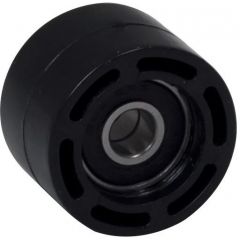 CHAIN ROLLER INT 8 MM EXT  8 MM BLACK