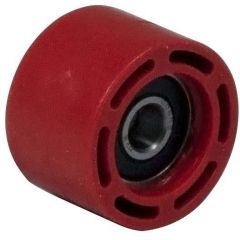 CHAIN ROLLER INT 8 MM EXT  8 MM RED