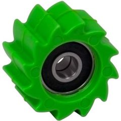 CHAIN ROLLER INT 8 MM EXT  8 MM GREEN