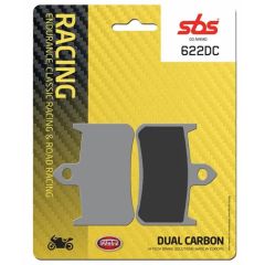 SBS Remblokken Racing DC Dual Carbon (voor) 622DC