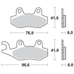 Moto master Remblokken SINTER RACING