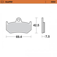 Moto master Remblokken SINTER