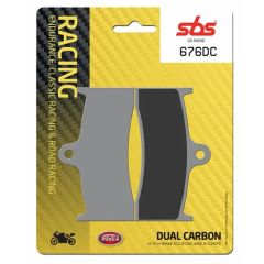 SBS Remblokken Racing DC Dual Carbon (voor) 676DC