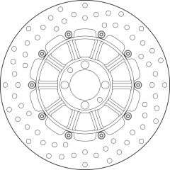 Brembo Serie Oro Fixed Remschijf 68B407D3