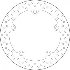 Brembo Serie Oro Fixed Remschijf 68B407D6, 5 MM THICKNESS